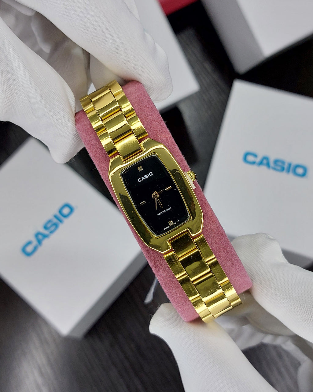 Montre Casio Quartz "Gold"