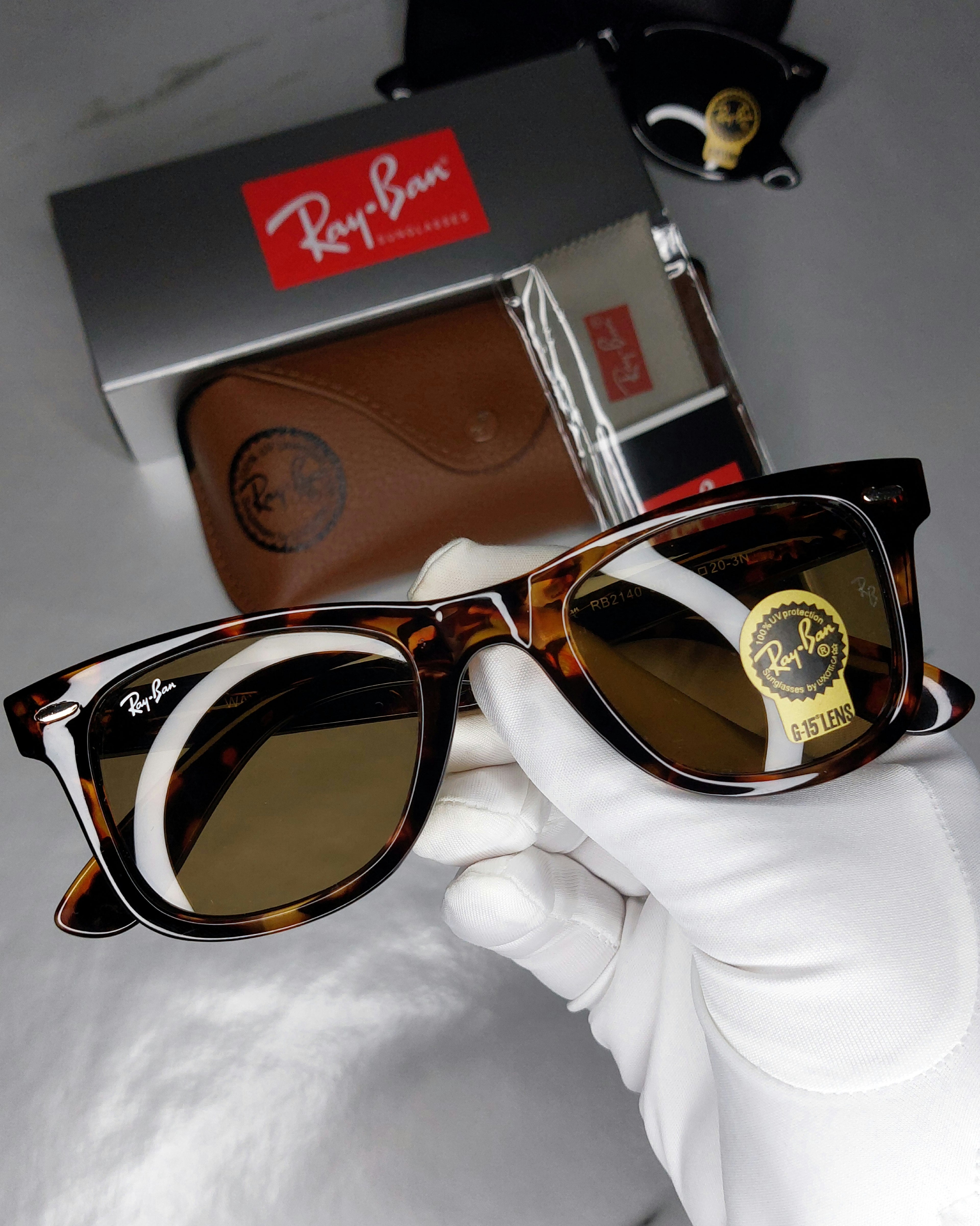 Ray-Ban "WAYFARER" 100% Verre زجاج